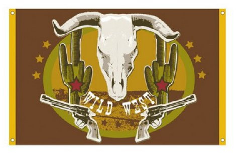 Everflag Banner : Wild West (klein)