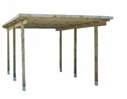 Pergola, tettoia, carport in legno per rimessa auto