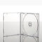 Vision Media 50 custodie singole per CD trasparenti, dorso 10,4 mm