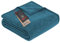 Ibena Porto Kinderdecke 100x150 cm - weich, warm & waschbar, kleine Kuscheldecke für Kinder Petrol