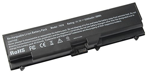 ARyee 5200mAh 11.1V Laptop Battery Replacement for Lenovo IBM Thinkpad Sl410 Sl510 T410 T410i T410 T510 T510 E520 Series