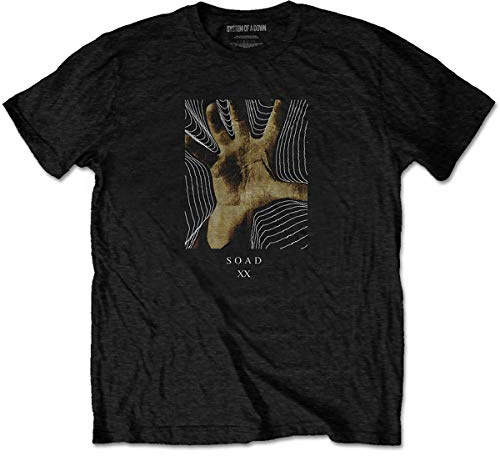 T-Shirt # S Unisex Black # 20 Years Hand