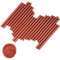 Varacl - Bastoncini di colla sigillante a caldo, per sigillare lettere, ideale per partecipazioni di nozze, buste di cartoline, lettere, cartoline, biglietti, idee regalo, 7 x 100 mm, 20 pezzi (rosso)