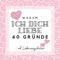 WARUM ICH DICH LIEBE | 40 Gründe mit Liebe auszufüllen: Erinnerungsalbum zum Ausfüllen, um zu sagen ICH LIEBE DICH | Platz zum Schreiben, Zeichnen, ... für Männer oder Frauen, zum Valentinstag...