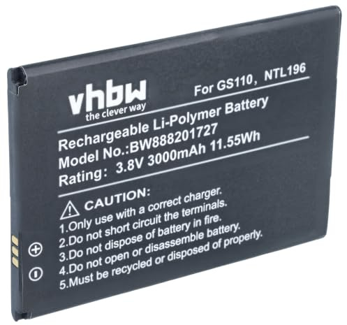 vhbw Akku Ersatz für Gigaset V30145-K1310-X471 | für Handy Smartphone Telefon (3000 mAh, 3,8 V, Li-Ion)