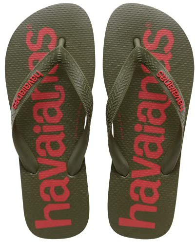 Havaianas Unisex Top Logomania 2 Flip-Flop, Grüne Yucca, 39/40 EU