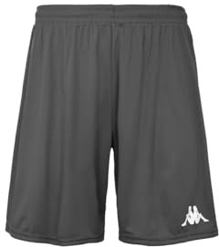 Kappa Short Borgo pour Homme, Gris, M