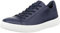 Ecco Herren Street Tray M Sneaker, Marine, 39 EU Schmal