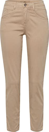 BRAX - Damen 7/8 Röhrenjeans Jeans, Style Shakira S (71-7948), Größe:46, Farbe:Sand (55), Länge:Kurz