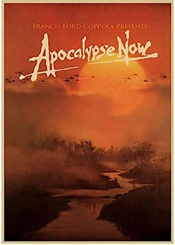 Poster Apocalypse Now Filmplakat, Vintage-Filmplakat, Wandkunst, Bilder, Poster Und Drucke, Leinwandgemälde, Heimdekoration 50X70Cm Kein Rahmen