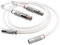 Tirstrup XLR Cable Microphone Cable Silver-Plated Premium 3-Pin Balanced XLR Male to Female Microphone Cable DMX Cable XLR Patch Cable for Microphone, Amplifier, Mixer, Hifi Speaker (1.5 m, White)