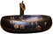 VEETHI Keramik-Waschbecken, Badezimmer-Waschbecken, Naturstein-Oval-Einbau-Keramik-Waschbecken, antikes Waschbecken, industrieller Wind, Retro-Kunst, Aufsatzwaschbecken, kleines Geschenk