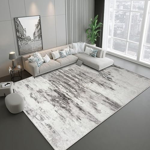 Safunion Teppich Wohnzimmer Großer Moderner Abstrakter Teppiche KurzFlor Weicher Carpet für Schlafzimmer