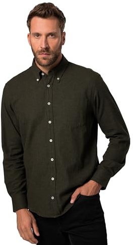 JP 1880 Herren Hemd, Bd, Mf, Two-Tone, Flanell, 1/1 Hemden