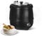 HAKKA Commercial Soup Warmer & Electric Soup Kettle, 10L Large Capacity Stainless Steel Food Warmer with Hinged Lid & Detachable Insert Pot, Perfect for Buffet, Restaurant, Catering, Family Gatherings