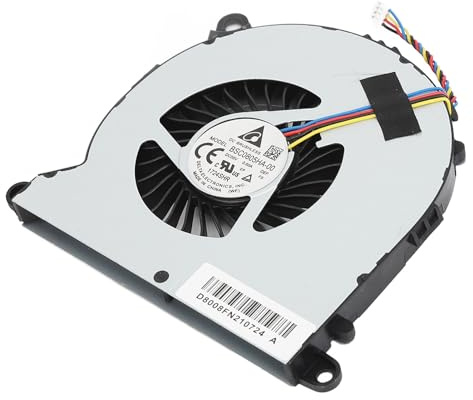 Ventola di Raffreddamento CPU di Ricambio per NUC8 NUC8i7BEH NUC8i5BEH NUC8i5BEK NUC8i3BEH 5 V 0,6 A, BSC0805HA‑00 Mini PC Ventola di Raffreddamento CPU 4 Pin, Dispositivo di