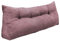 chilly pilley® Stützkissen Cord Rückenkissen Lesekissen Bettkissen Wandkissen Keilkissen Bettstützkissen viele Farben, 120x50x20 (Hellrosa)