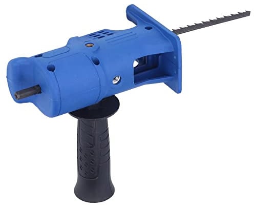 Cordless Reciprocating Saw, Power Reciprocating Saws Cordless Saw with Speed Adjustable Electric Drill Reciprocating Saw, Shockproof Handheld Woodworking Reciprocating Saw for
