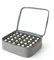 Trousse de rangement pour vernis à ongles, pour 30 flacons (15 ml) - Portable - Pour vernis à ongles - Trousse de voyage pour manucure, gris