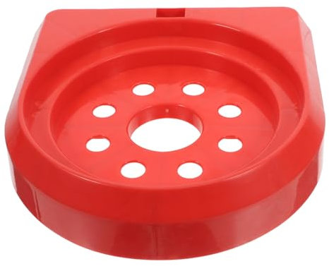 Cabilock Base Estintore Portatile in Plastica Per Estintori Supporto Da Pavimento Stabile e Compatto Staffa Di Fissaggio Sicura Per Spazi Ristretti Base Montaggio Estintore Anticaduta