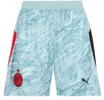 A.C. Milan Trainingsshorts, Wettbewerb Home, Saison 2025/2026, Fußball-Shorts, offizielles Produkt, Erwachsene, XXL
