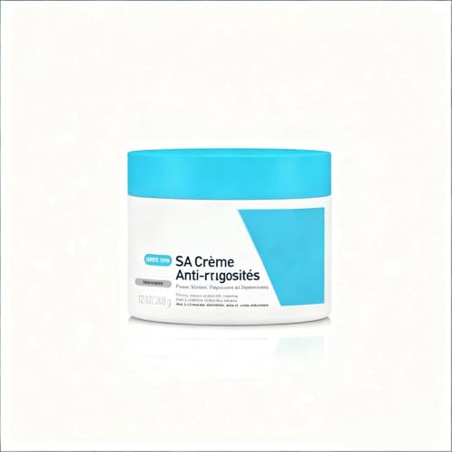 SA Urea Glättende Feuchtigkeitscreme für den Körper,340g Feuchtigkeitscreme für Körper und Gesicht,Creme für trockene,raue und unebene Haut,Mit Urea,Salicylsäure,Hyaluron und 3 essenziellen Ceramiden
