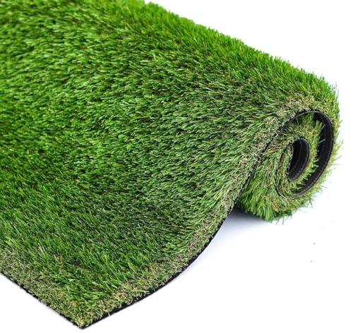 Artificial Grass Direct - Luxury 40mm 2m x 6.75m (6ft 7 x 22ft 2) – Fake Grass for Garden, Lawns, Pets & Landscaping | Realistic 40mm Pile Height | UV Resistant & Low Maintenance