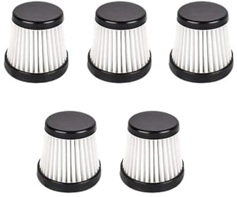 Staubbecherfilter, Kompatibel Mit IEDACH, 12 KPa Leistungsstarke Saugleistung, 150 W, Kabelloser Handstaubsauger, Ersatzteile, Ersatzzubehör(5pcs)