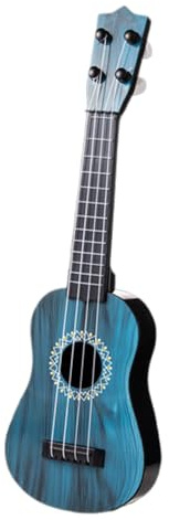 Kleine Ukulele für – 4 Saiten, leichtes Musikinstrument, lustiges Spielzeug für Vorschulrhythmen | Schulparty, Treffen zu Hause, Krippe, Spielzimmer, Musik, Mini