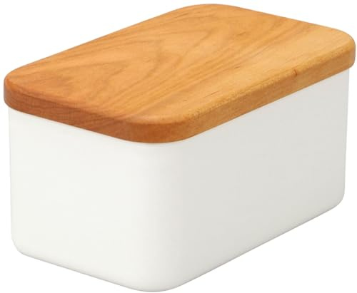 Noda Horo Enamel Butter Case 200g Cap Cherry BT-200