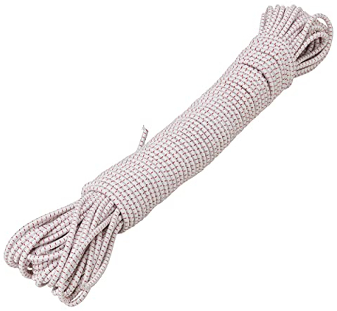 AceCamp Stangengummi Shockcord Ø 2,7 mm, Zelt-Gestänge Reparatur, Zeltstangen, Gummischnur, 20 m, 9042