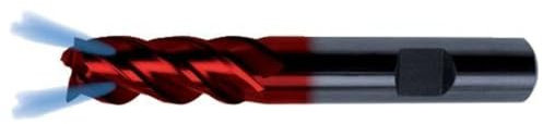 Gühring 9033660160000 Ratiofräser mit Innenkühlung DIN 6527L, 16 mm, Z4 HB aus VHB