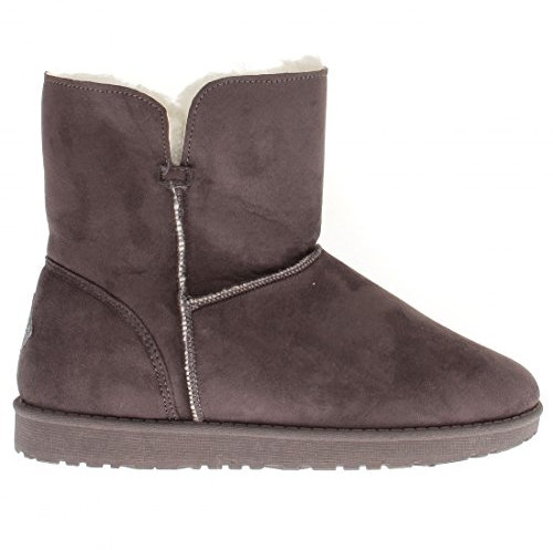 Island Boot Fashion/Mode – Chloe – Grau