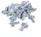 20pcs Kitchen Cabinet Door Stop Soft Quiet Close Closer Damper Buffer Cabinet Catches for Hardware(Gray)