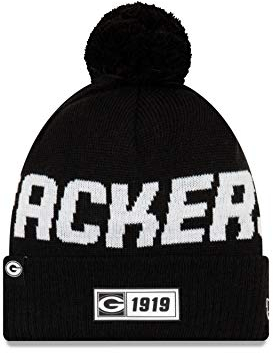 New Era Sideline Road 2019 Bommel Mütze Green Bay Packers