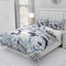 Loussiesd Ozean Thema 2 Teilig 155x220 cm Tier Meerestier Bettwäsche Set Wal Hai Krake Microfaser Bettbezug Set für Jungen Mädchen Betten Set mit Reißverschluss und 1 Kissenbezug 80x80 cm