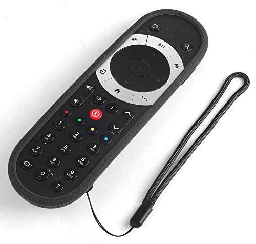 V BESTLIFE Custodia Protettiva per Telecomando TV Cover in Silicone Antiscivolo con Cordino per Telecomando Sky Q TV