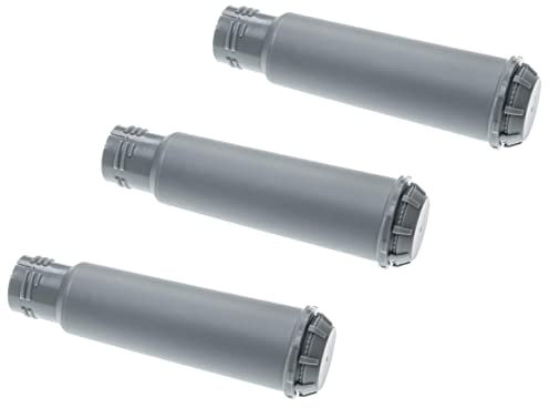 vhbw 3X Wasserfilter Filter kompatibel mit AEG C400, CaFamosa, CF120, CF400, CF300 Kaffeevollautomat, Espressomaschine Grau