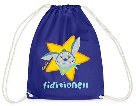 Spreadshirt KiKA-Baumhaus Mit Fidi Fiditionell Turnbeutel, One size, Königsblau
