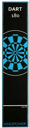 Kingpower Dart Darts Teppich Dartteppich Dartmatte 290x60 cm Steeldart Dartpfeile Dartboard Zubehör Abwurflinie Schutz Gummi Dartscheibe Verschiedene Designs, Design:Design 04