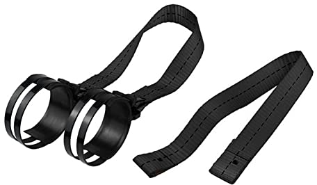 Abschleppgurt für Anhänger,Asudaro Nylon Abschleppgurte Universal Motorrad Abschleppseil Profi Abschleppgurt Allgemeines Abschleppseil für Motorrad Fahrzeug Abschleppgurt Vorne und hinten,Schwarz