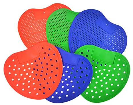 YNGJUENCP Protector De Salpicaduras De Aire De La Pantalla del Urinario De 10 Unids para El Olor Urinario De La Cuenca Fragante (3 Colores)