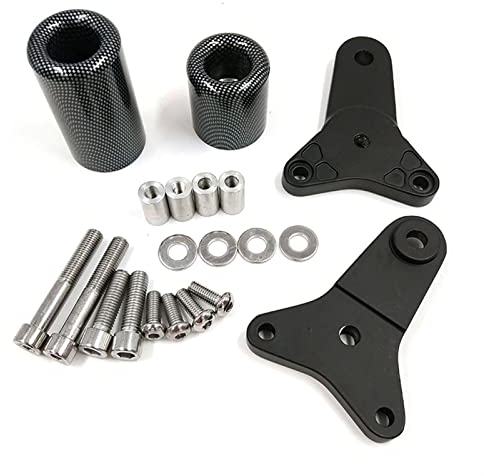 Fallschutz Motorrad No Cut Sturzpads Crash Fallen Für Suzuki GSXR600 GSXR750 GSX-R GSXR 600 750 2011-2015 2012 2013 2014 (Color : Carbon)