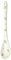 GreenGate Löffel Zuckerlöffel Teelöffel Spoon Gaya white Porzellan 15,5 cm