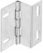 6 Stück 10,2 cm Halbflächenscharniere, Truhenscharniere, 304 Edelstahl, versetztes Türscharnier, erweiterbare Türscharniere, Rollladenscharniere, halbverdeckt, dreifach gefaltet, Retro-Scharniere für