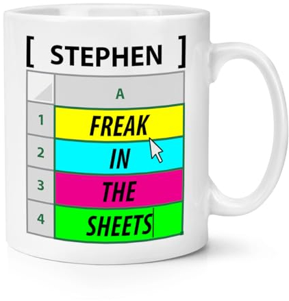 Gift Base Personalisierbare Tasse mit Aufschrift A Freak in The Sheets, 284 ml