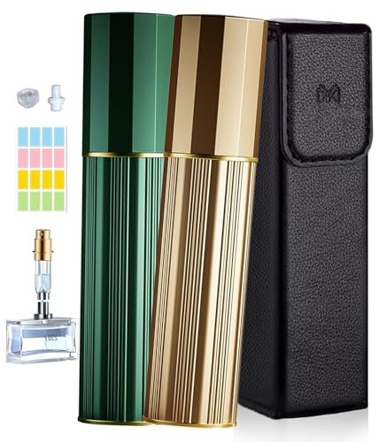 OSALALA Flacone spray da viaggio per profumo, 5 ml, ricaricabile, facile da riempire, per borse, borse, tasche e bagagli, idea regalo