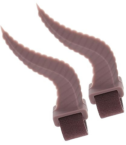 jojofuny 1pair Halloween Horns Headset Decor Cosplay Accessory for Over-ear Headphones Creative Headphone Decoration for Festivals and Parties