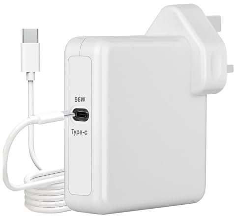 Mac Book Pro Charger for Mac Book Pro Air 13 14 15 16 inch 2024 2023 2022 2021 2020, M1 M2 M3 M4 Laptop 96W USB C Fast Charger Block Power Adapter, ipad Pro, Include Type C Cable