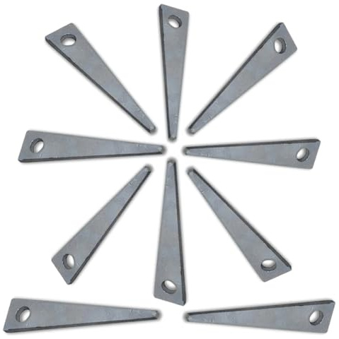 Drive in Hammer in Vine Eyes 75mm Hardened Steel Traditional Hammer in Vine Eyes for Garden Fixtures (Pack of 20)